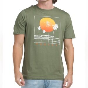 Hurley Mens Short Sleeve Cotton Tee